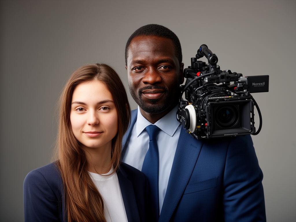 Женщина-стратег цифровых медиа, преподаватель SMM, профессиональный портрет с тёплой улыбкой в современном офисе