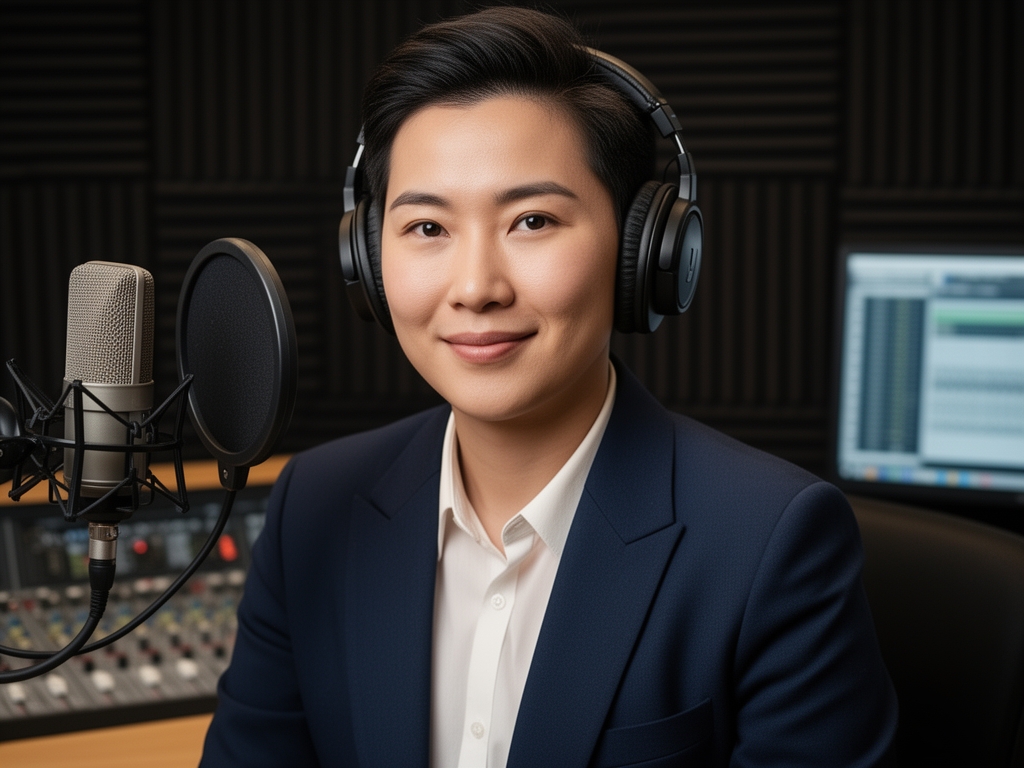 Портрет Эмили Чен, преподавателя цифровых медиа и дистрибуции